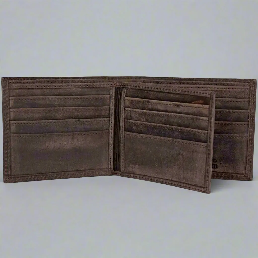 Viceroy Men's Bike Embossed Leather Wallet
