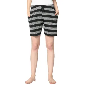 Vimal Jonney Black Shorts For Women's