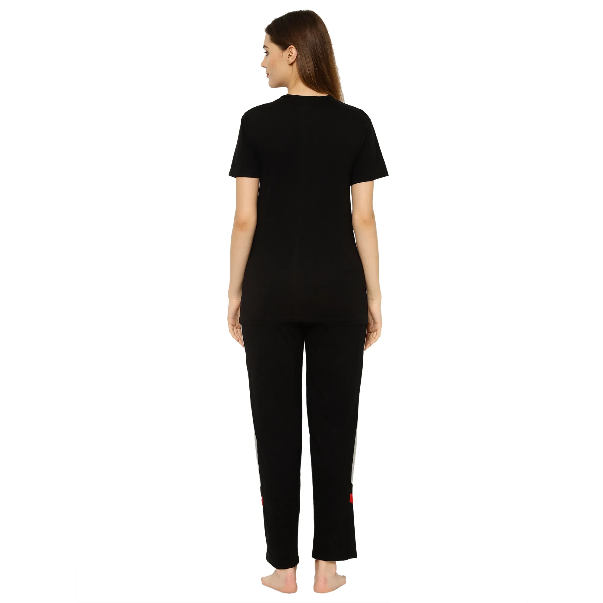 Vimal Jonney Black Women's Night Suit