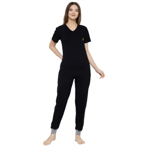 Vimal Jonney Black Women's Night Suit