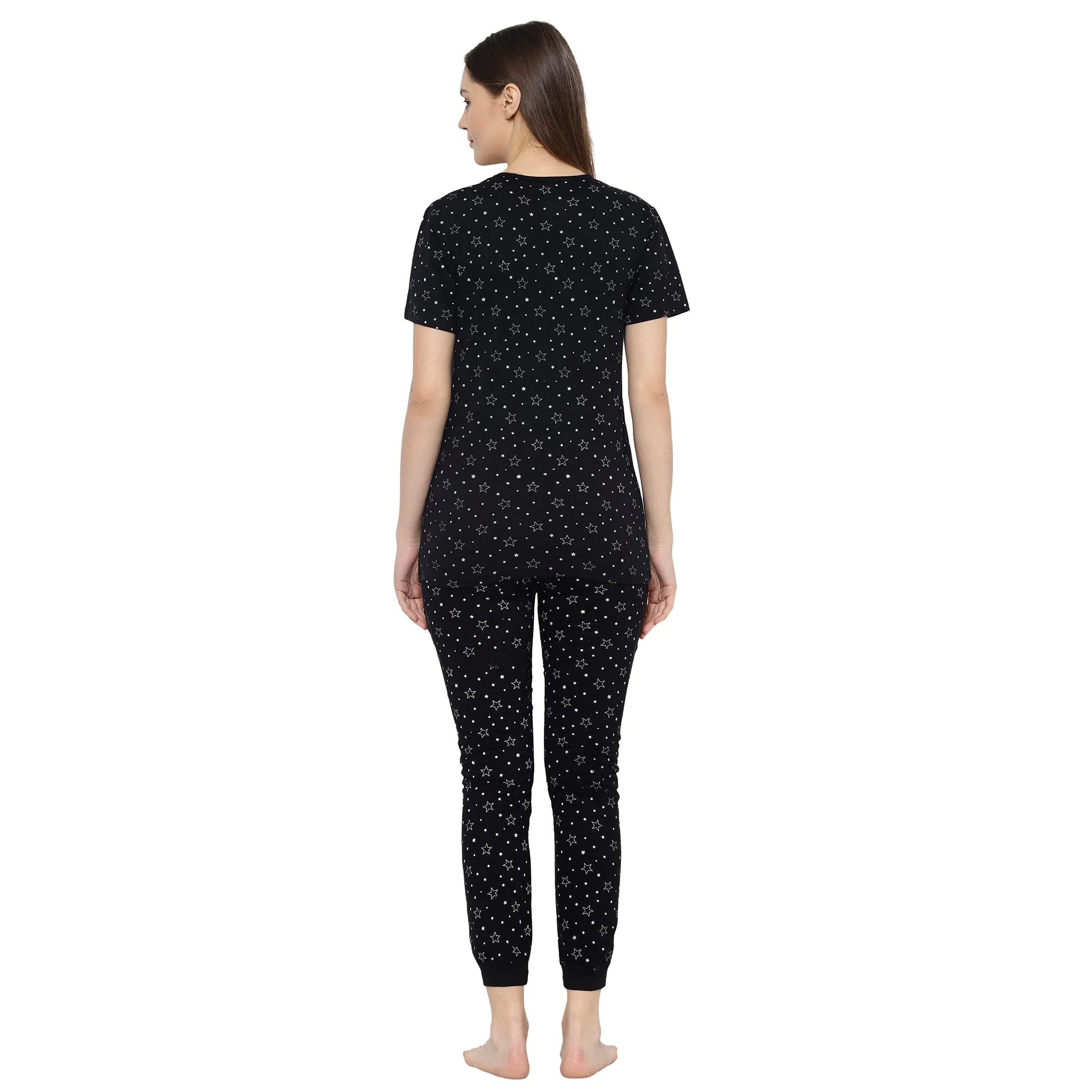 Vimal Jonney Black Women's Night Suit