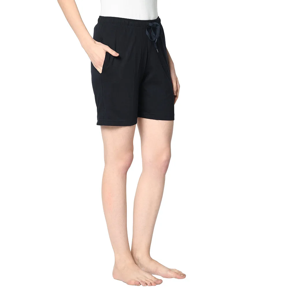 Vimal Jonney Blue Shorts For Women's