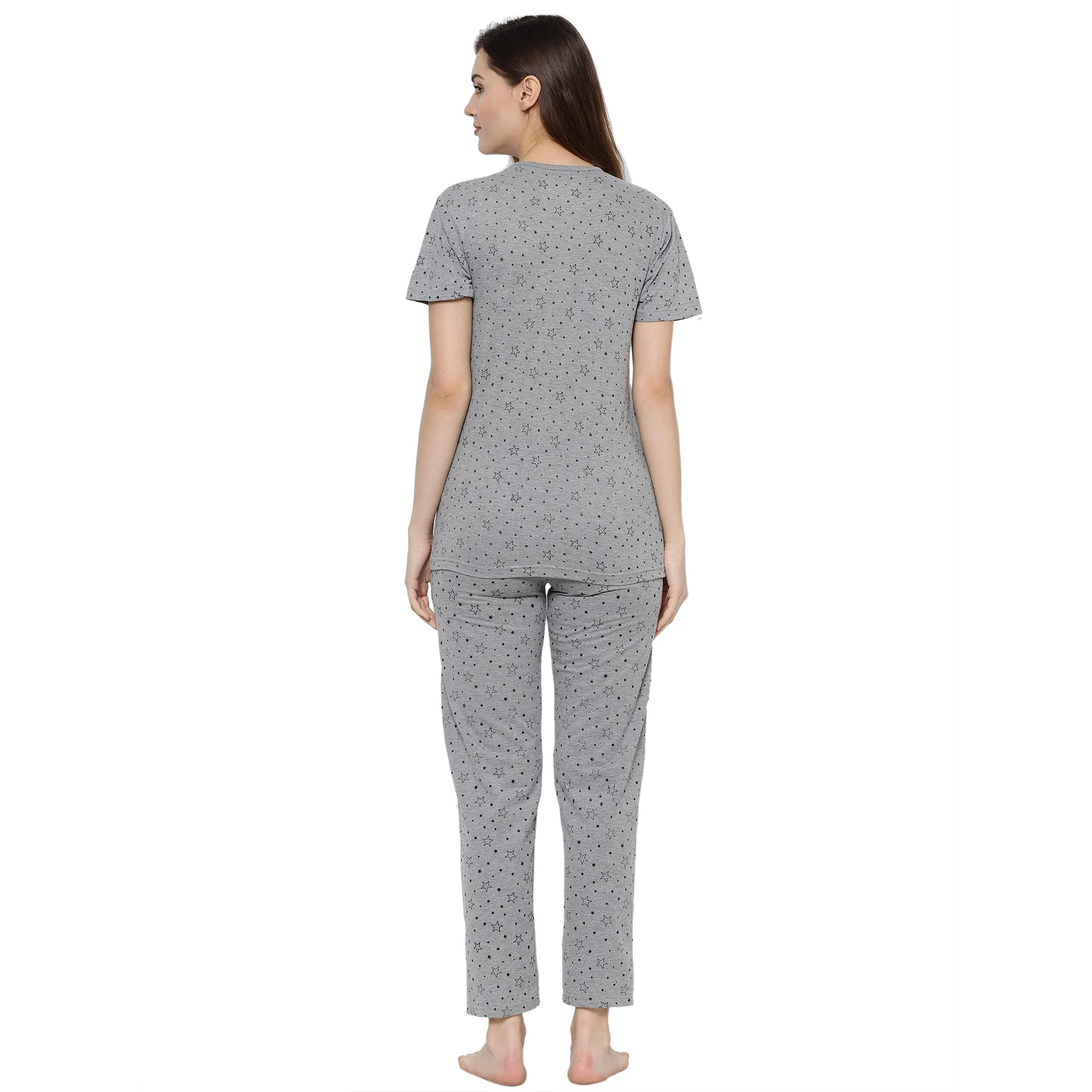 Vimal Jonney Grey Women's Night Suit