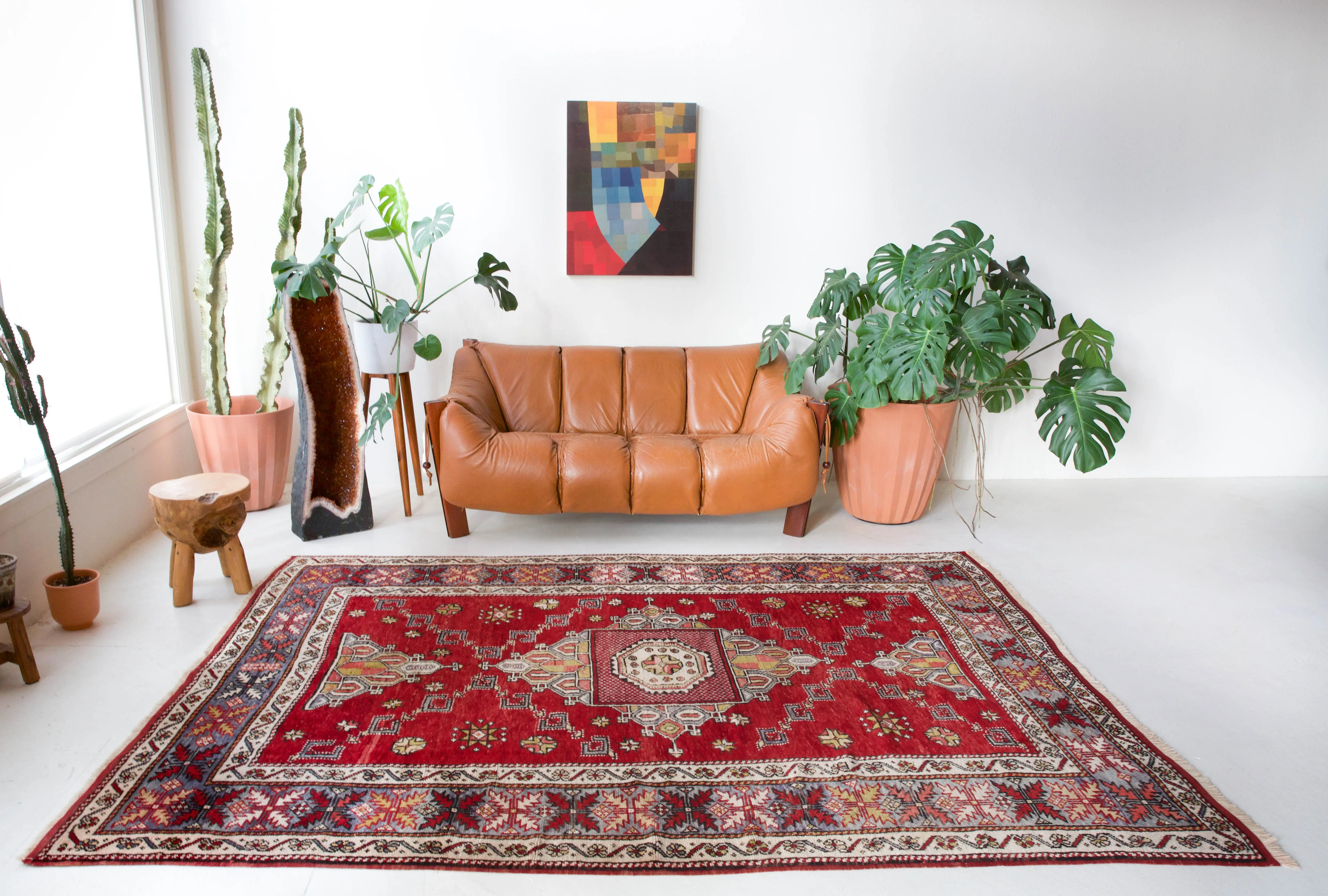 Vintage Canakkale Rug 6'8"x9'5"
