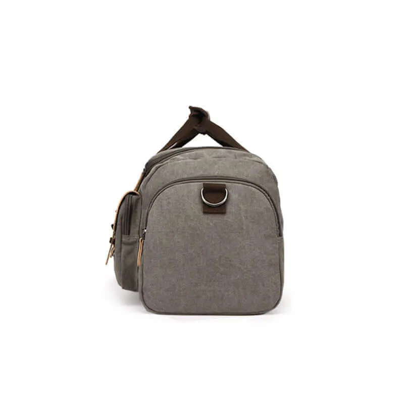 Vintage Style Canvas Duffle Bag 32L
