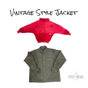 VINTAGE STYLE JACKET | 22 pcs