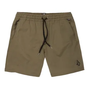 VOLCOM UNDERSTONED HYBRID SHORTS - WINTER MOSS