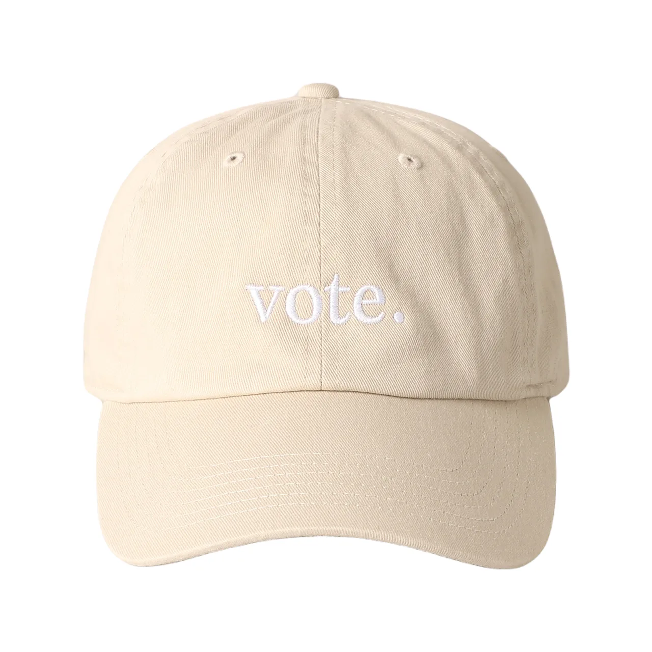 Vote Baseball Embroidered Hat - Adult