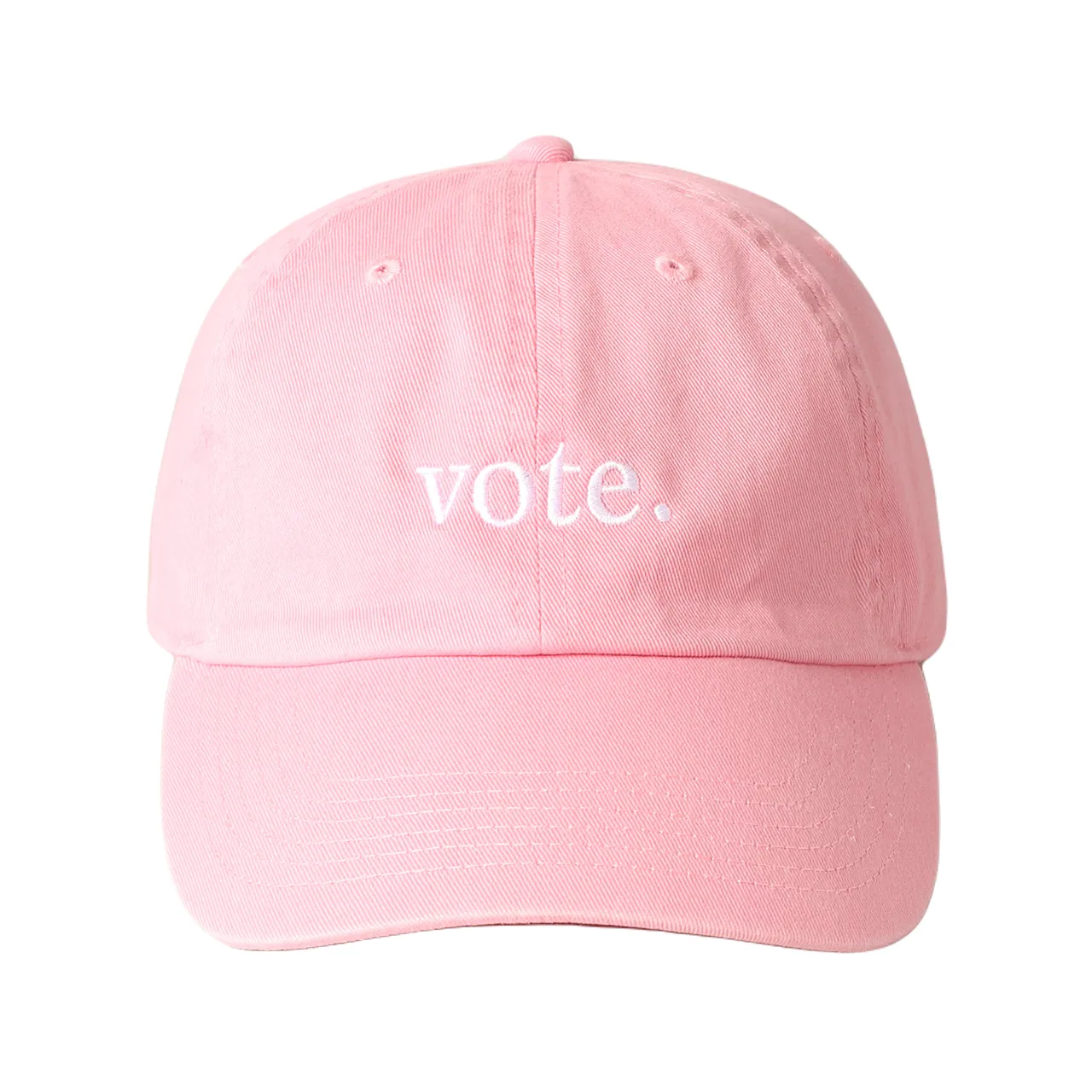 Vote Baseball Embroidered Hat - Adult
