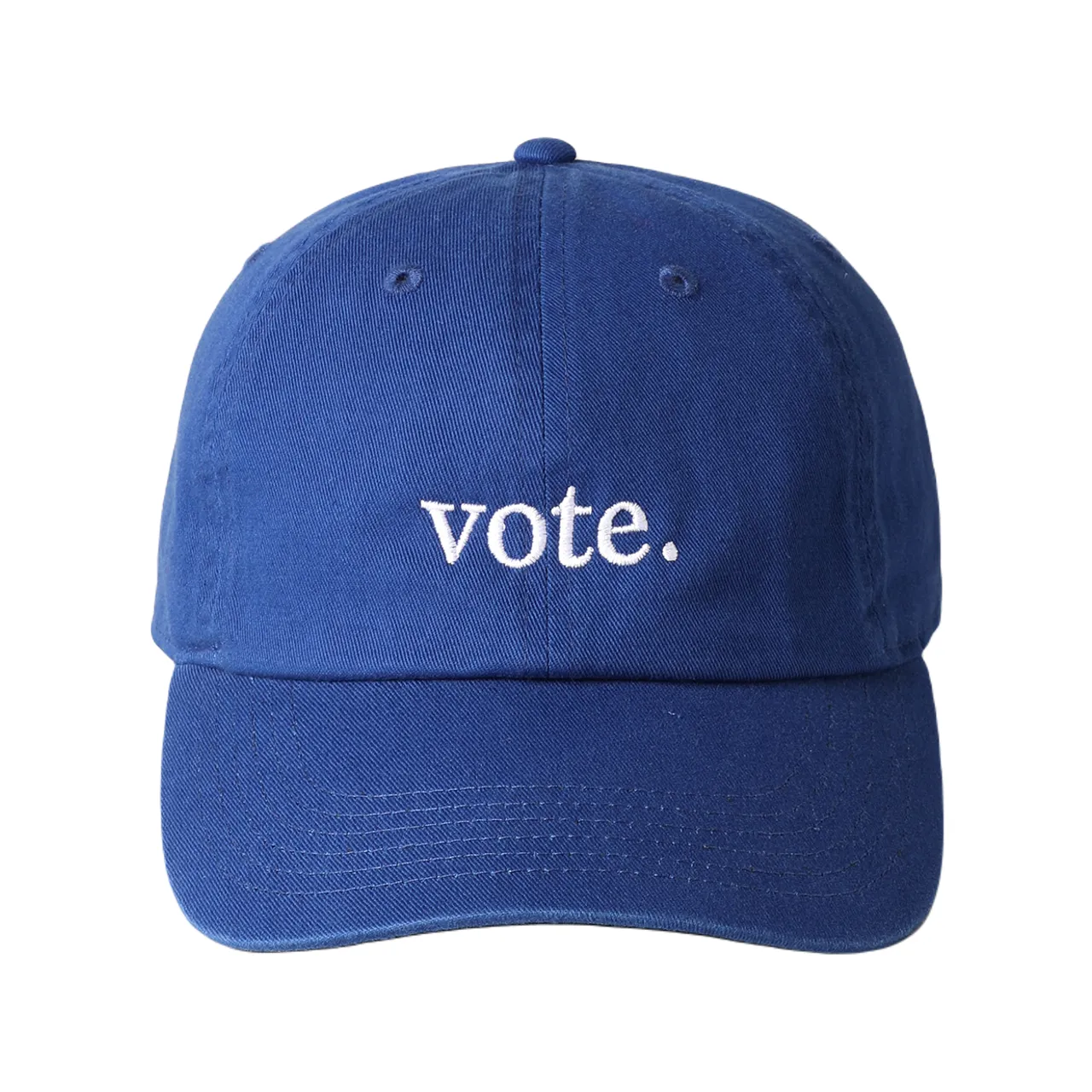 Vote Baseball Embroidered Hat - Adult