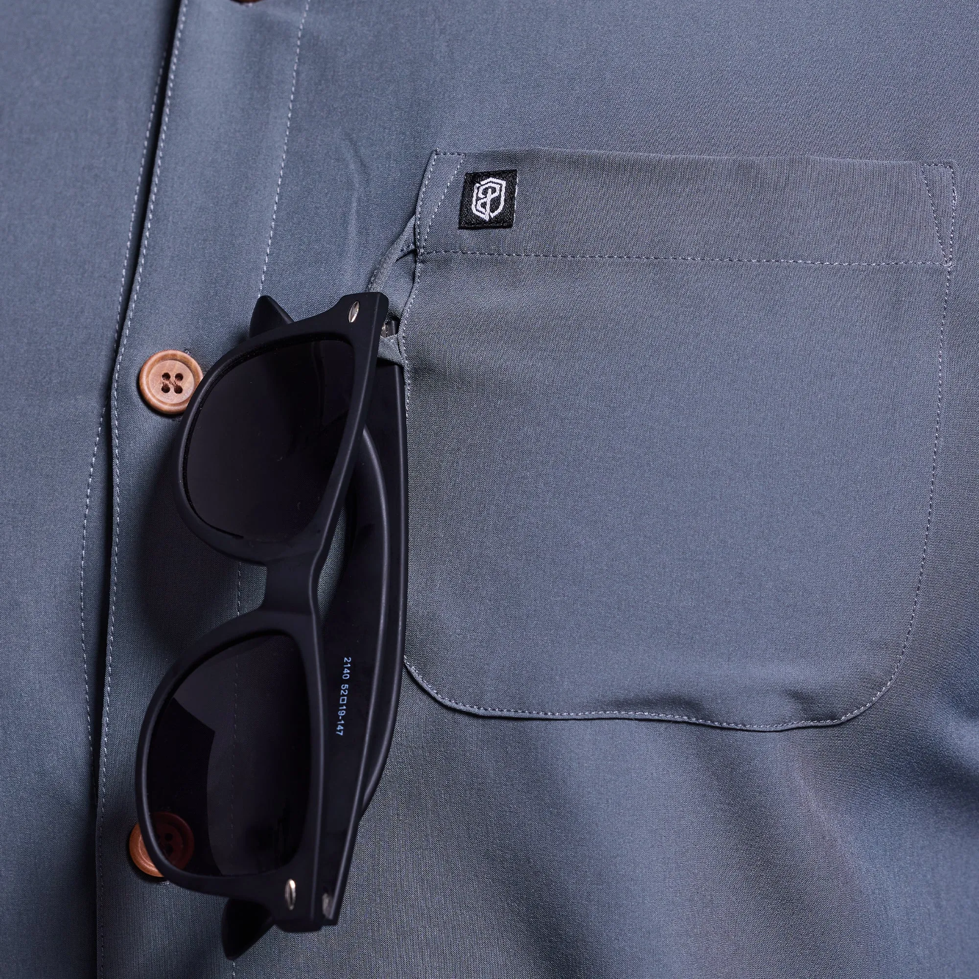 Voyager Button Up (Slate)