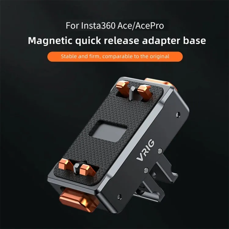 VRIG Magnetic Quick Release Adapter for Insta360 Ace / Ace Pro, Spec: Base