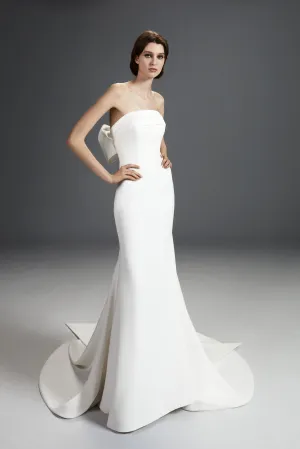 VRM385 - SCULPTED BOW GOWN