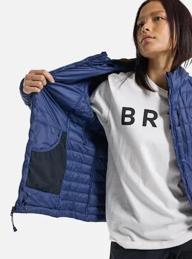 W Mid-Heat Insulated Hooded Down Jacket