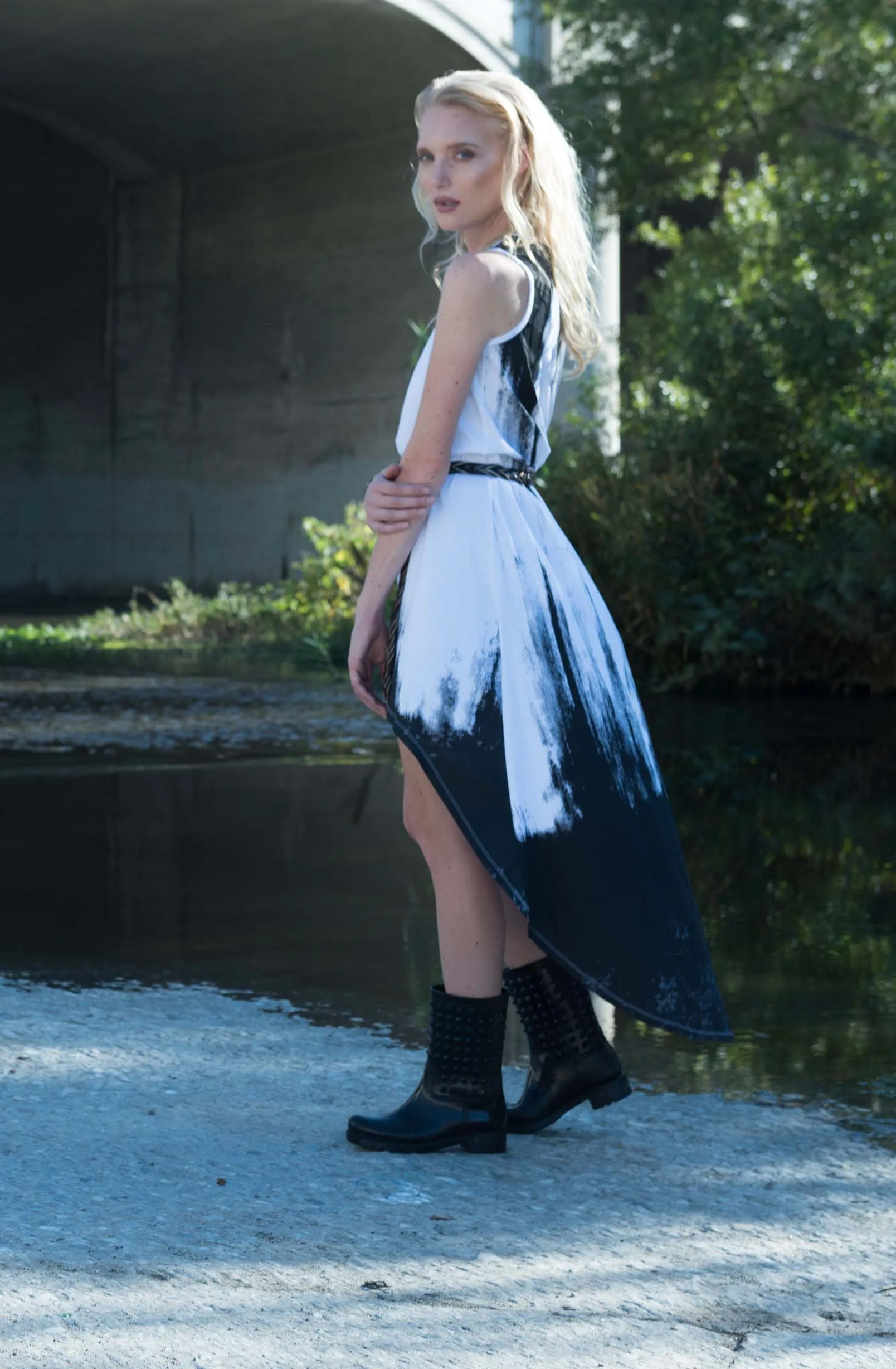Wabi-Sabi Hi-Low Dress