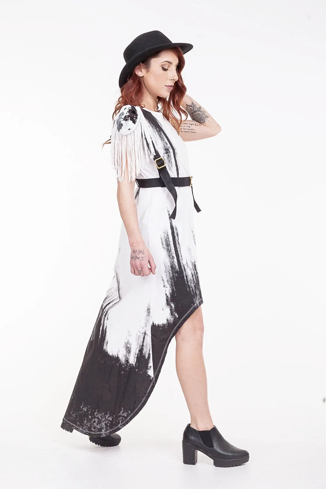 Wabi-Sabi Hi-Low Dress
