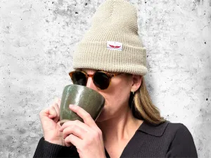 Waffle Knit Beanie