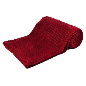 WAFFLE WRAP BURGUNDY - Soft Touch