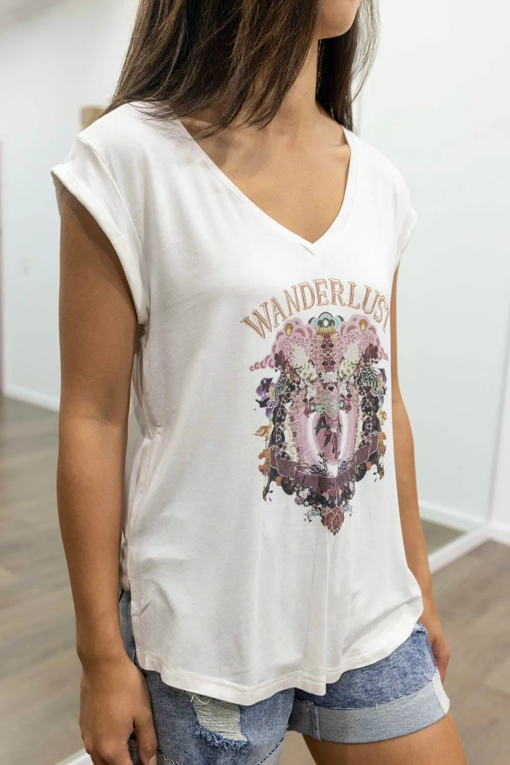 Wanderlust Basic Tee