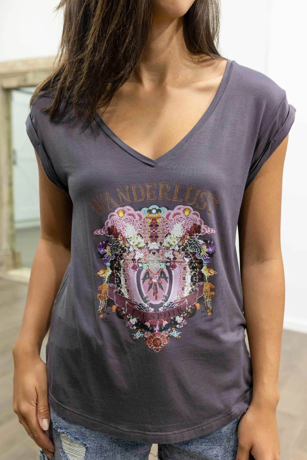 Wanderlust Basic Tee