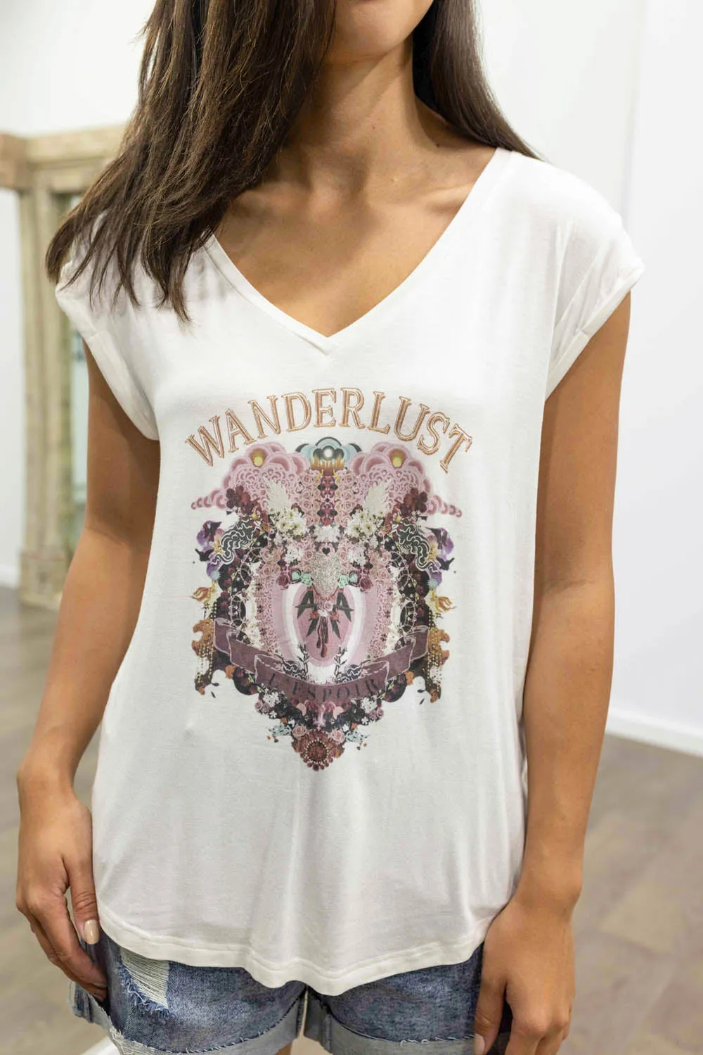 Wanderlust Basic Tee