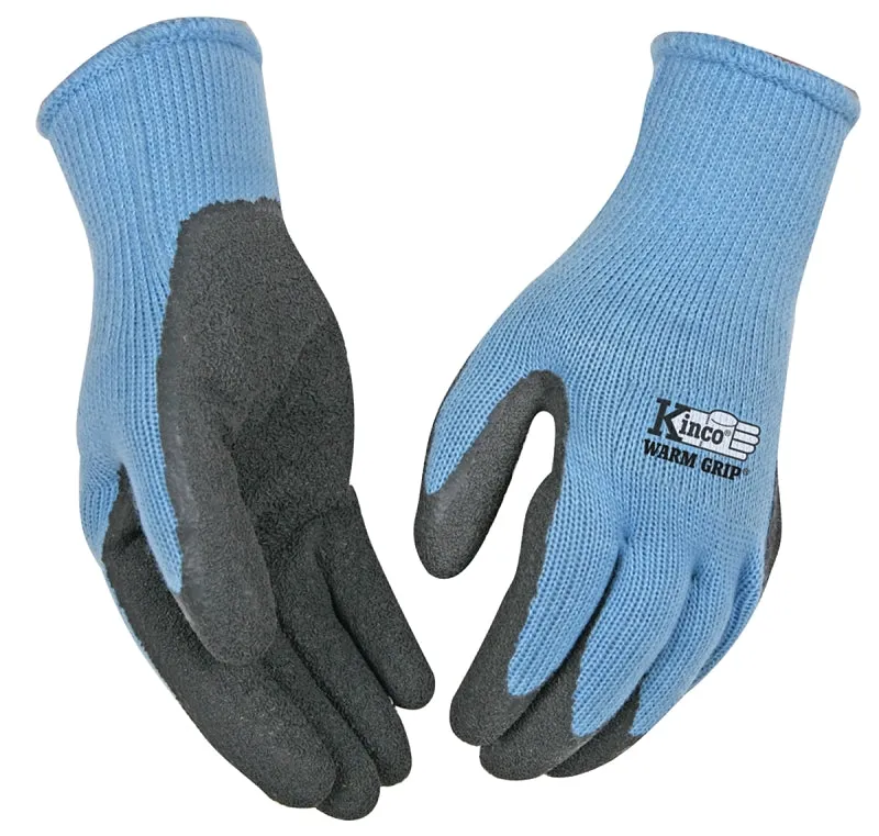 Warm Grip 1790W-M Protective Gloves, Women's, M, Knit Wrist Cuff, Acrylic, Gray :PR: QUANTITY: 1