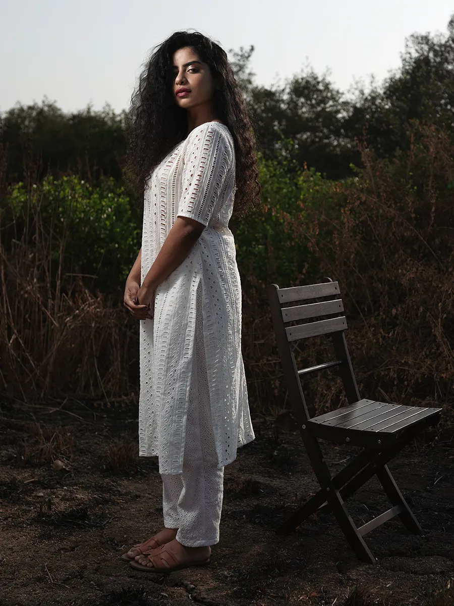 Water Lilies Kurta