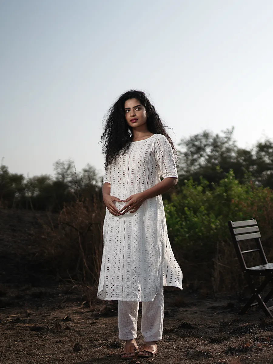 Water Lilies Kurta
