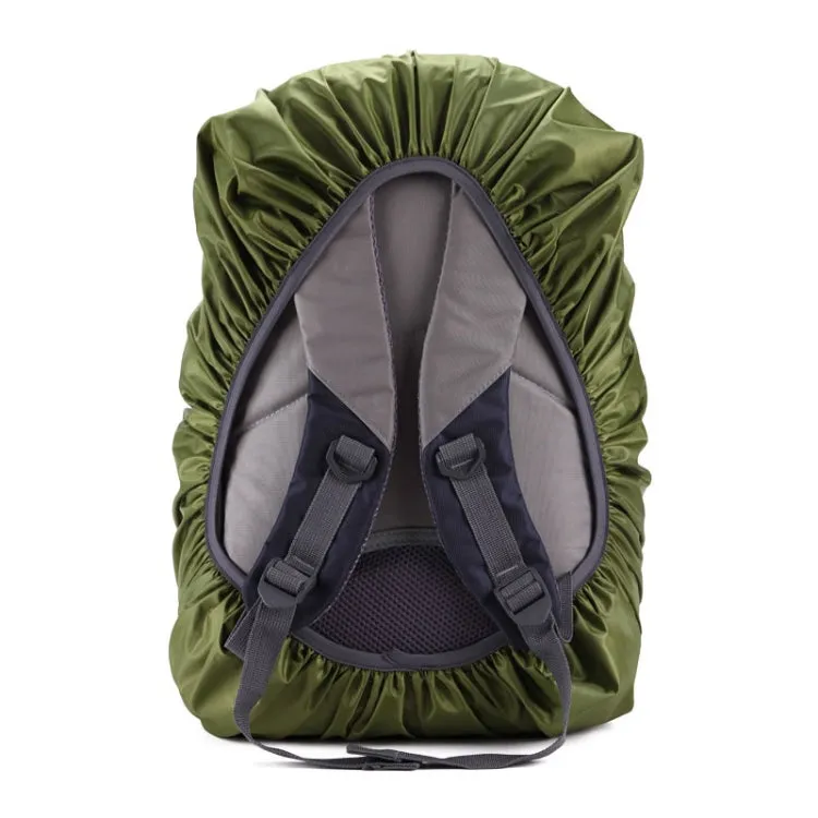 Waterproof Dustproof Backpack Rain Cover Portable Ultralight Outdoor Tools Hiking Protective Cover 50-60L(Digital Camouflage)