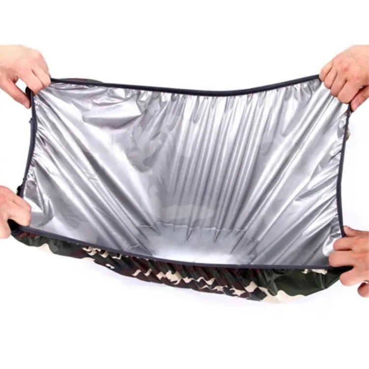 Waterproof Dustproof Backpack Rain Cover Portable Ultralight Outdoor Tools Hiking Protective Cover 50-60L(Digital Camouflage)