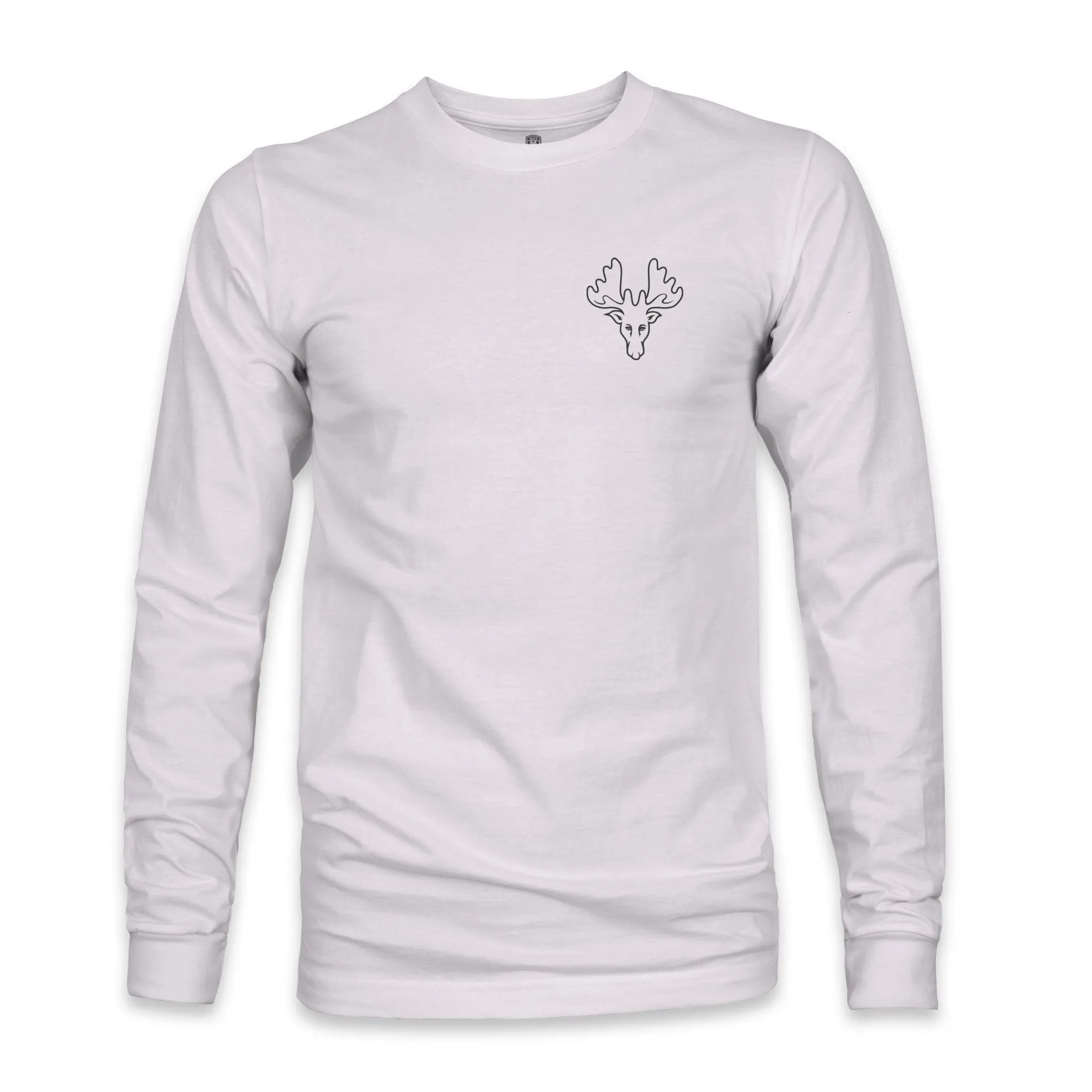 Watford Team Arch Cotton Long Sleeve T-Shirt - Silver
