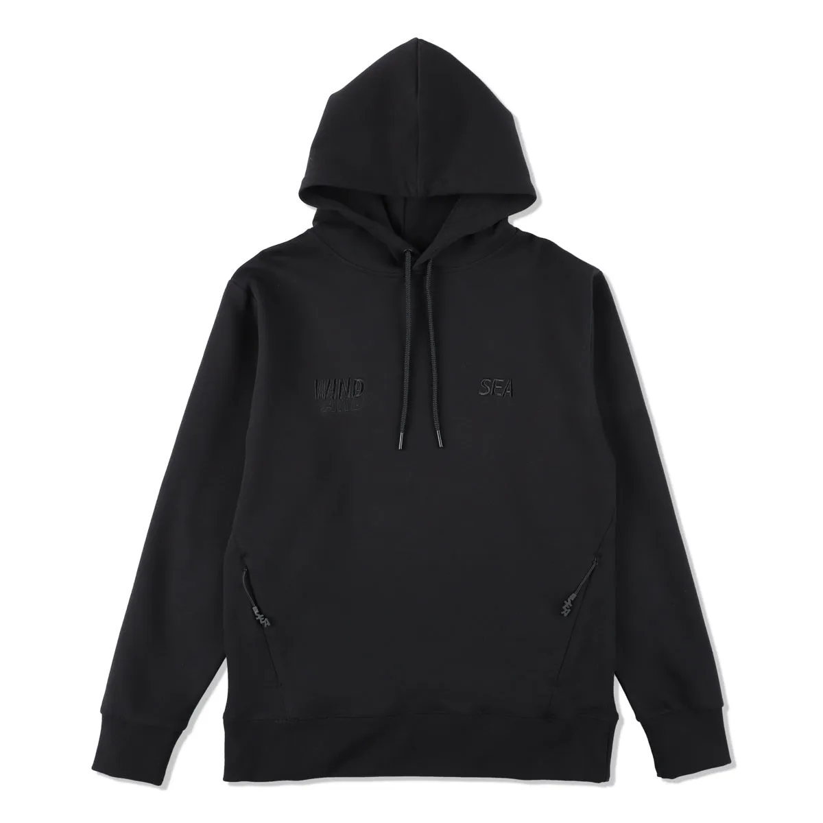 WDS-ES TECH FLEECE BASIC HOODIE / BLACK_BASIC