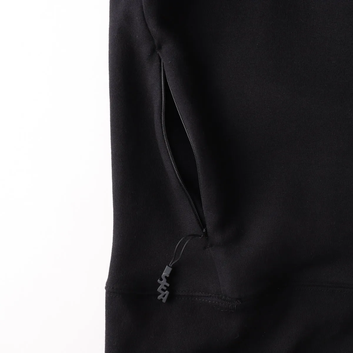 WDS-ES TECH FLEECE BASIC HOODIE / BLACK_BASIC