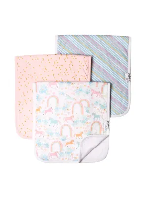 Whimsy Burp Premium Burp Cloths by Copper Pearl