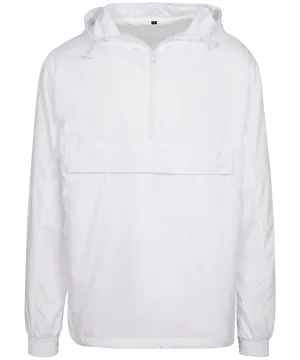 White - Basic pullover jacket