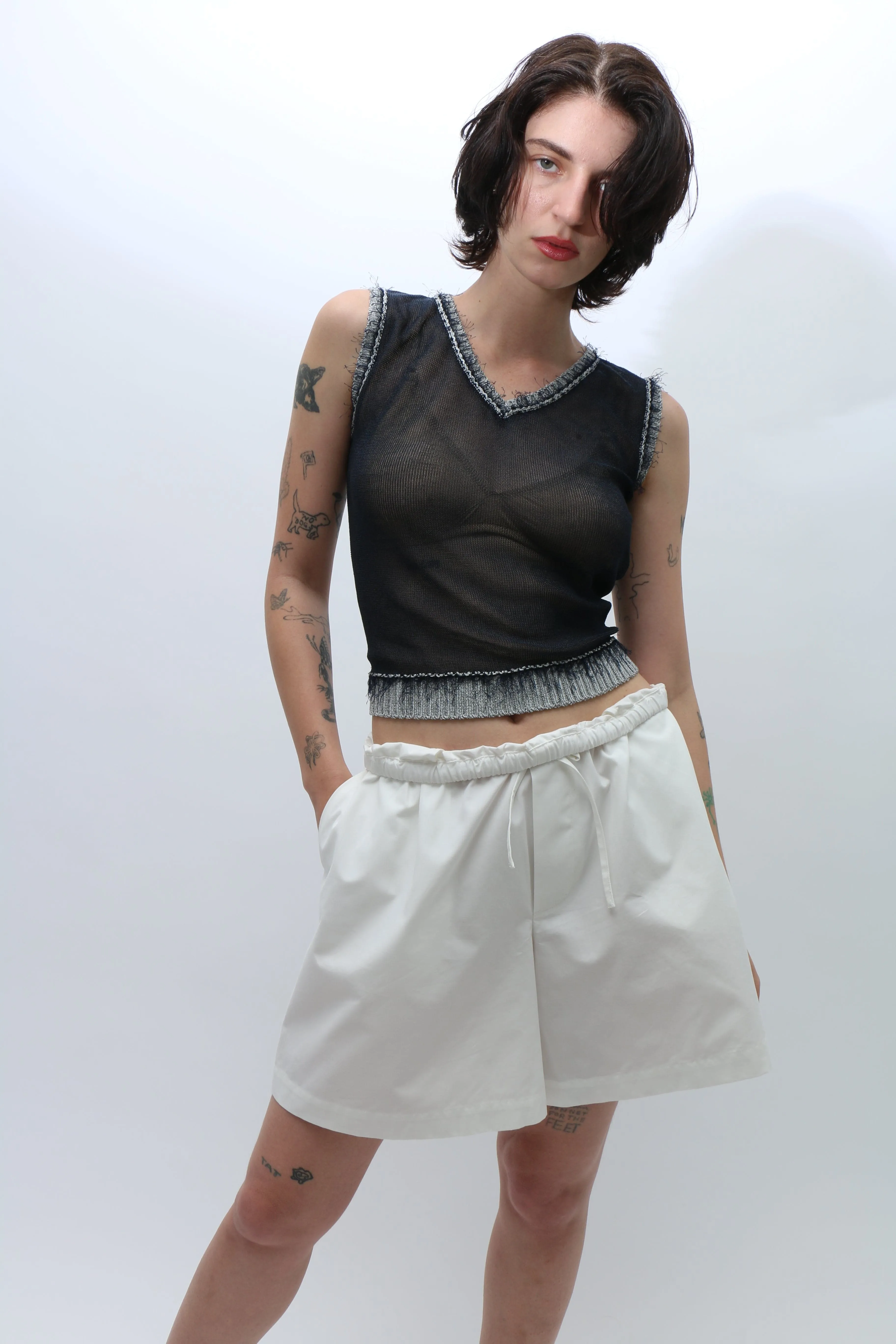 White Kolla Short