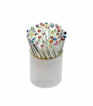 White Swarovski Pen