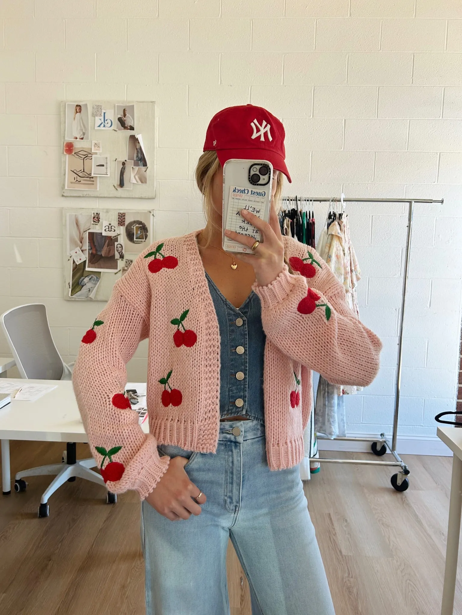 Wild Cherry Cardigan