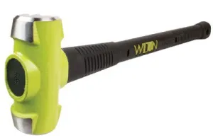 Wilton 20624 B.A.S.H Unbreakable Handle Sledge Hammer, 6 lb Head, 24 in Ergonomic Handle 1 EA