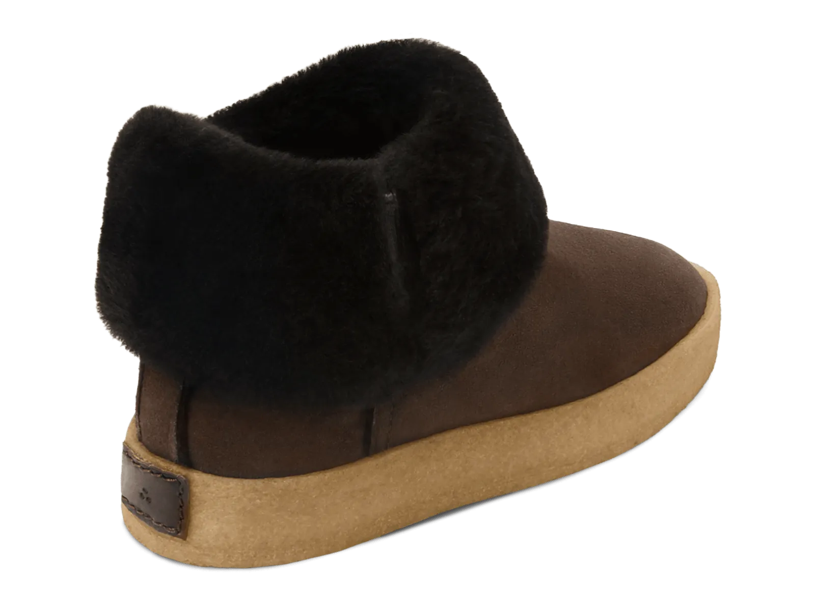Winema Boots in Dark Brown Shearling Suede