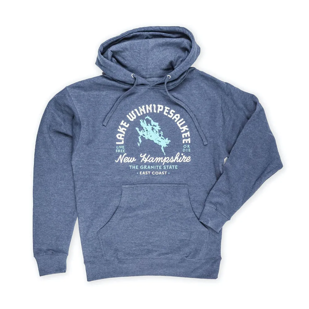Winni Arch Hoodie- Heather Navy