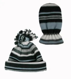 Winter-Hats Toddler Fleece Hat & Mitten Set, Assorted Designs