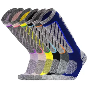 Winter Long Ski Socks Thickened Terry Thermal Socks Men's And Women's Ski Sports Socks Towel Socks