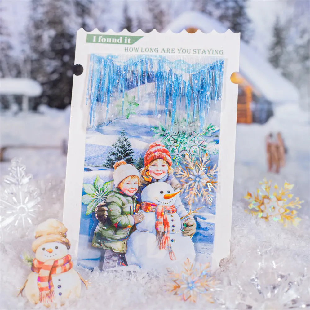 Winter Snow Dream Sticker