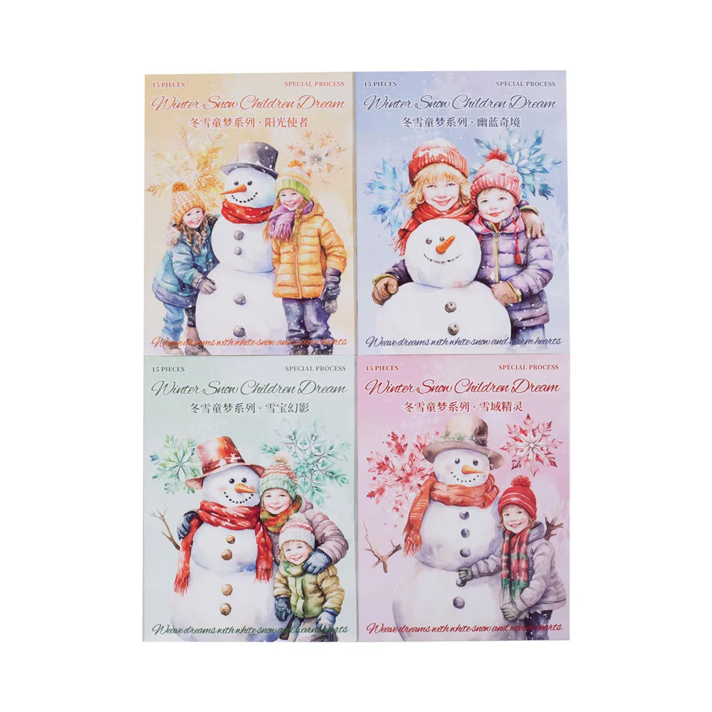 Winter Snow Dream Sticker