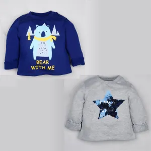 Winter Sweatshirt Combo - Bear & Star
