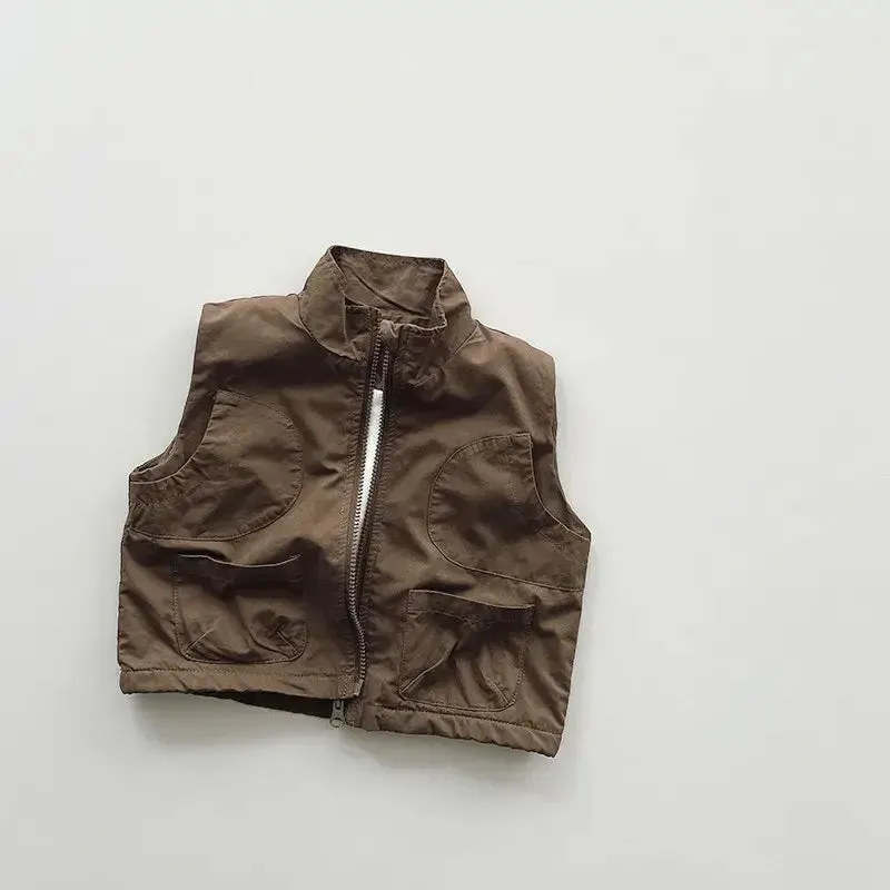 Winter Zip-Up Warm Vest