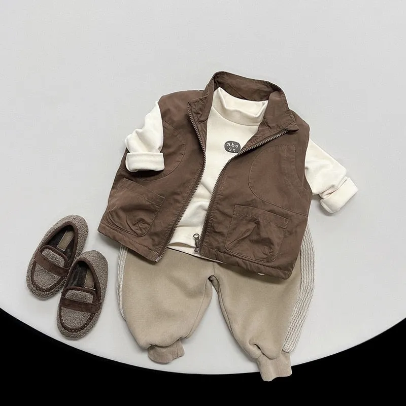 Winter Zip-Up Warm Vest