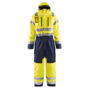 Winter&#x20;Overall,&#x20;High&#x20;Vis&#x20;6763&#x20;High&#x20;Vis&#x20;Geel&#x2F;Marineblauw&#x20;-&#x20;Bl&#xE5;kl&#xE4;der