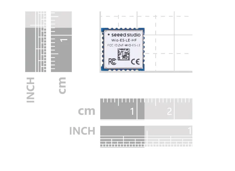 Wio-E5-LE Wireless Module (Tape Reel) - STM32WLE5JC